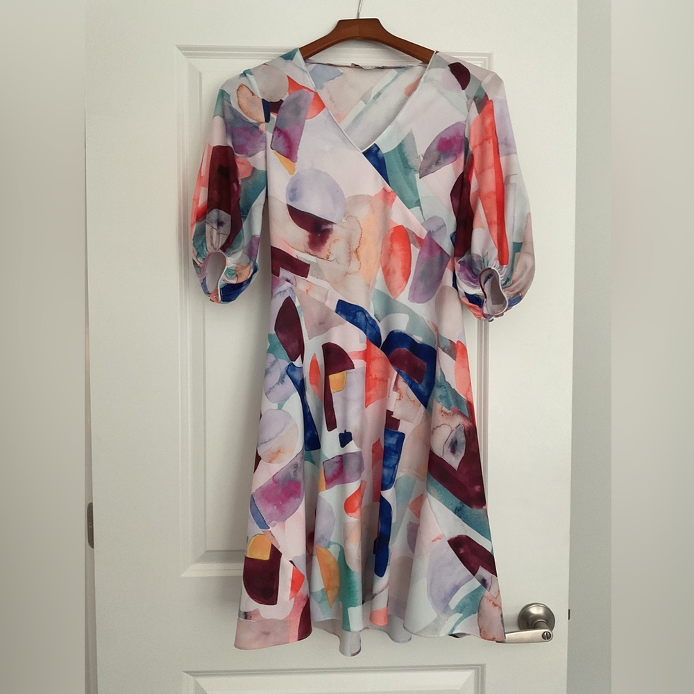 Robert Graham Olivia abstract dress size 2